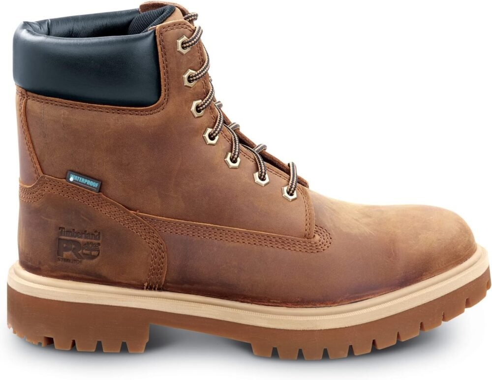 Timberland PRO 6IN Direct Attach Men's Steel Toe MaxTrax Slip-Resistant Work Boot - Image 5