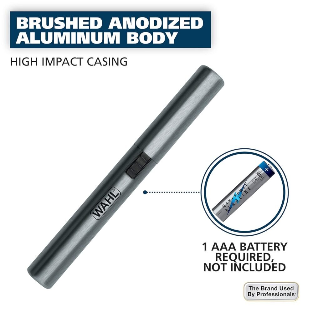 Wahl Micro Groomsman Battery Personal Trimmer for Hygienic Grooming with Rinseable - Image 6